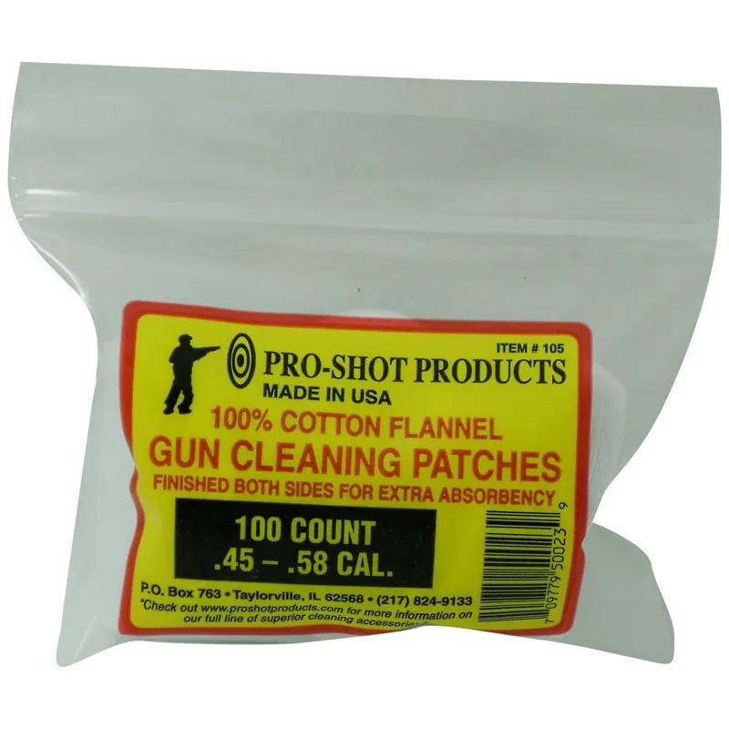 .45-.58 Caliber Black Powder Patches