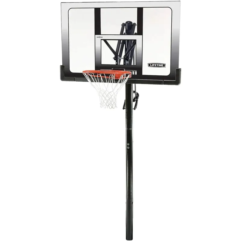 In-Ground Power Lift Backboard Basketball System