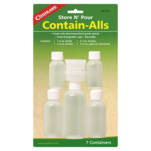 Contain-Alls Plastic Container