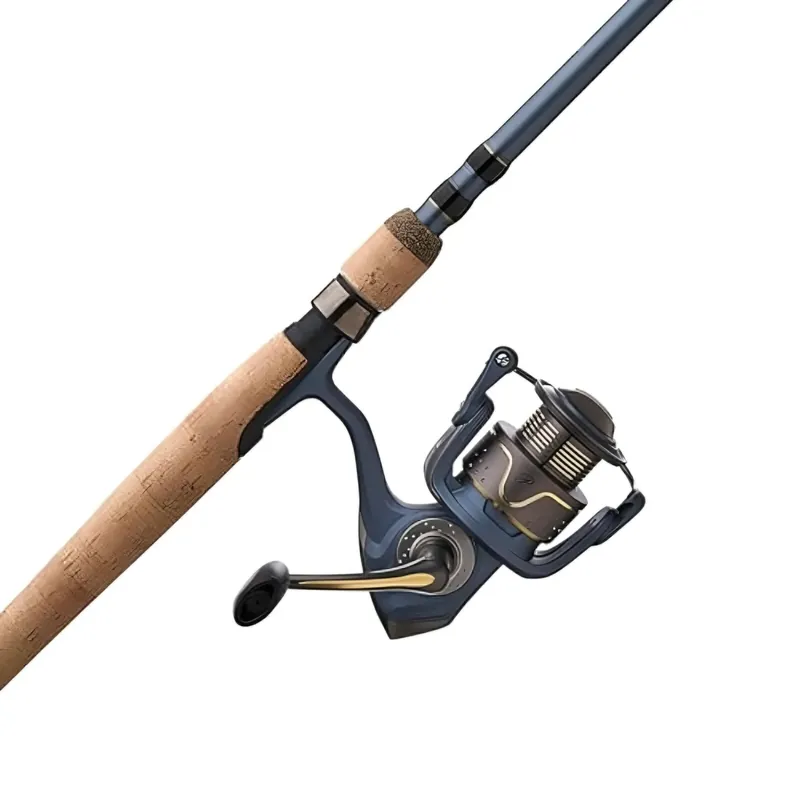 7 President Spinning Reel And Rod Combo