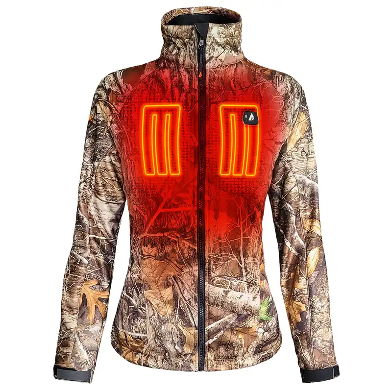 5V Real Tree Camo Heated Jacket - Women‘s