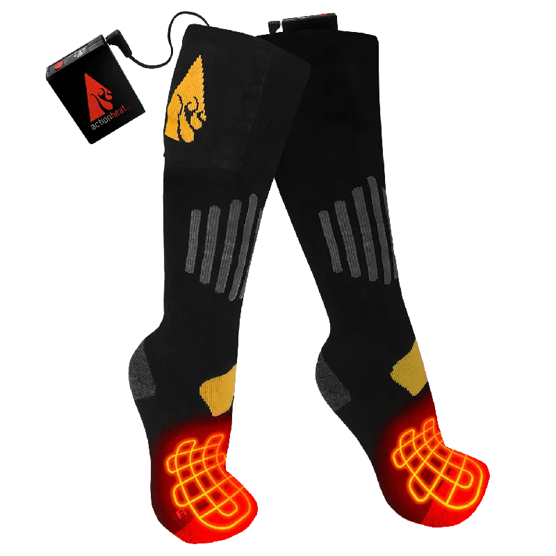 Cotton 3.7V Rechargeable Heated 1.0 Classic Socks