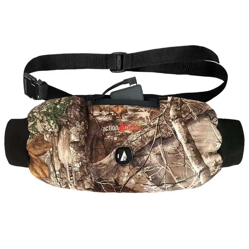 5V Real Tree Camo Battery Heated Hand Warmer Muff