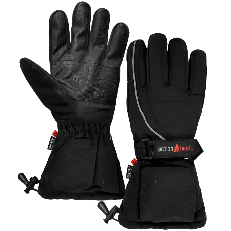 AA Battery Heated Snow Gloves - Women‘s