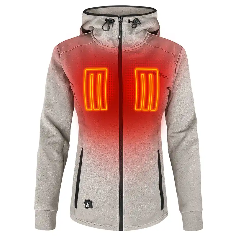 5V Battery Heated Slim Fit Hoodie - Women‘s