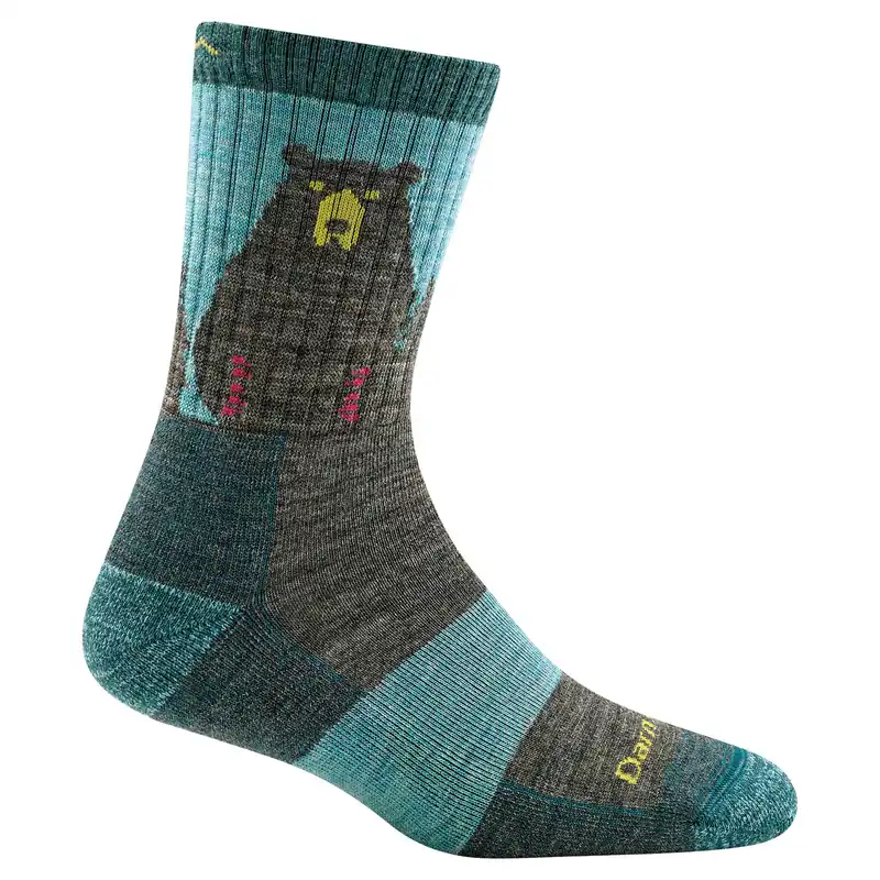Bear Town Micro Crew Lightweight Hiking Sock - Women‘s