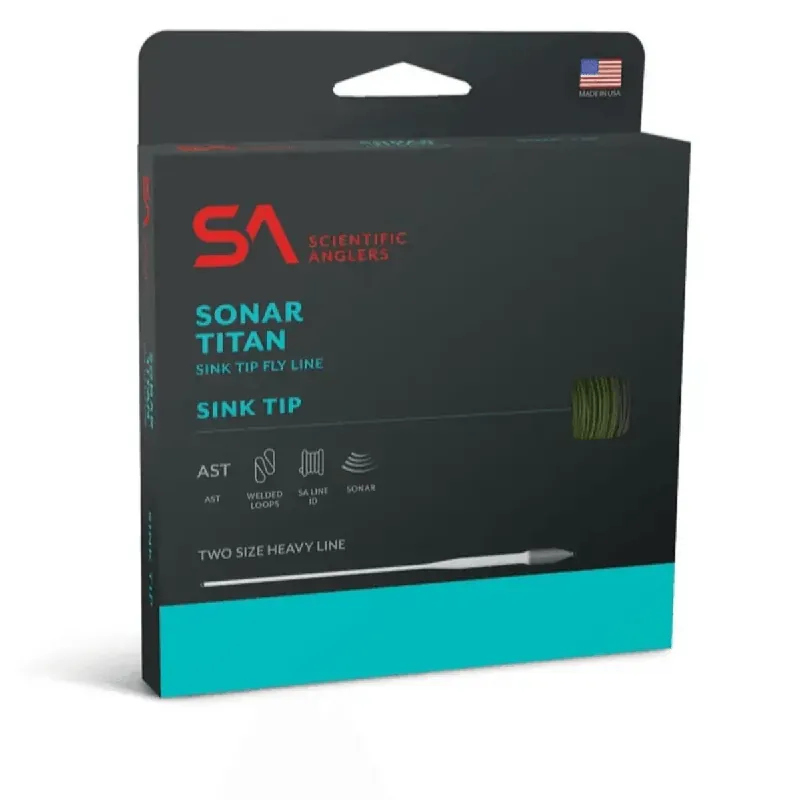 Sonar Titan Sink Tip III Fly Line