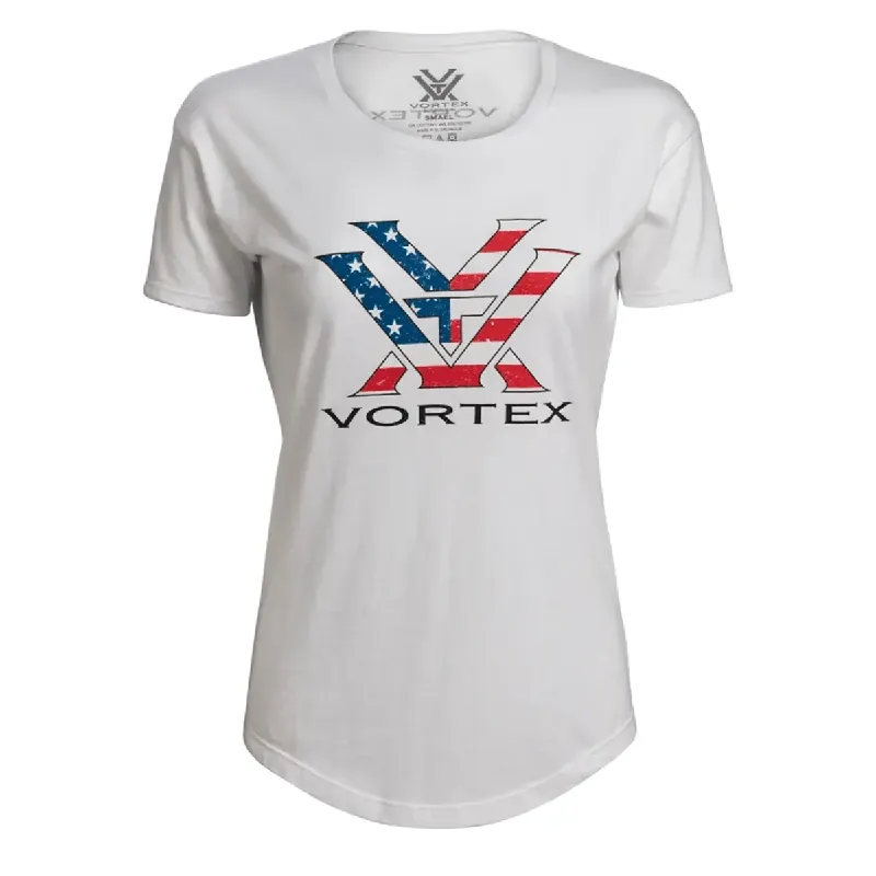 Stars And Stripes Short Sleeve T-Shirt - Women‘s