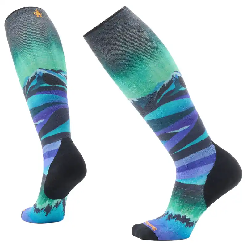 Ski Targeted Cushion Print Over the Calf Sock - Women‘s