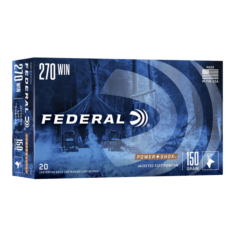 Power-Shok 270 Winchester 150 Grain SP Ammunition 20 Rounds