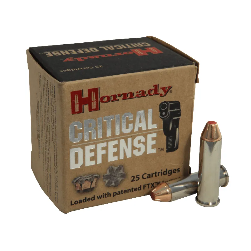 Critical Defense 357 Magnum 125 Grain FTX Ammunition 25 Rounds
