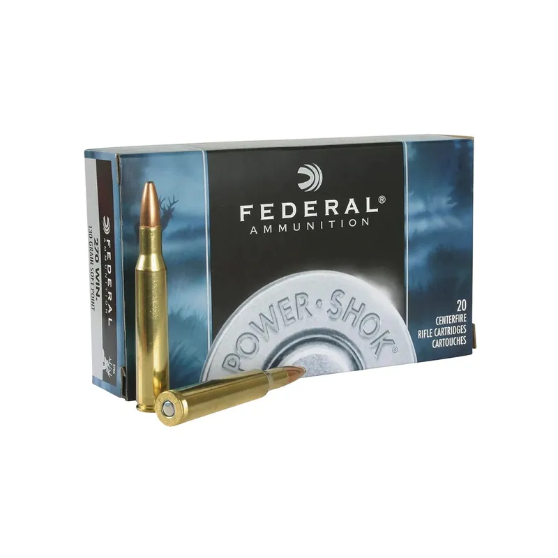 Power-Shok 270 Winchester 130 Grain Soft Point Ammunition 20 Rounds