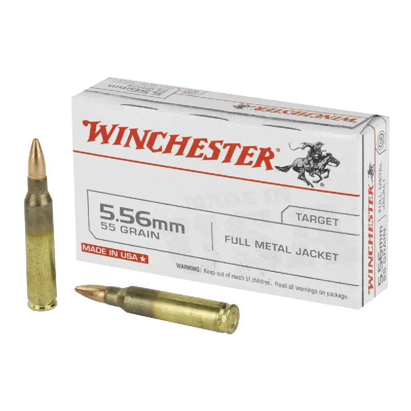 M193 5.56 Nato 55 Grain FMJ Ammunition 20 Rounds