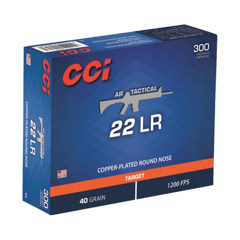 AR Tactical 22 Long Rifle 40 Grain CPRN Ammunition 300 Rounds