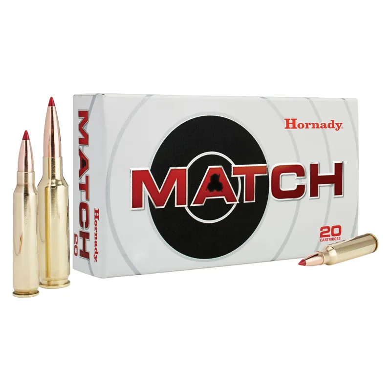 Match 308 Winchester 168 Grain ELD-M Ammo 20 Rounds