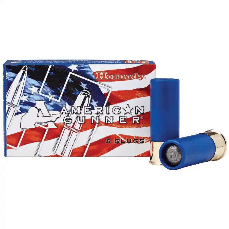 American Gunner 12 Gauge 1oz Rifled Slug 2.75" Ammunition 5 Rounds