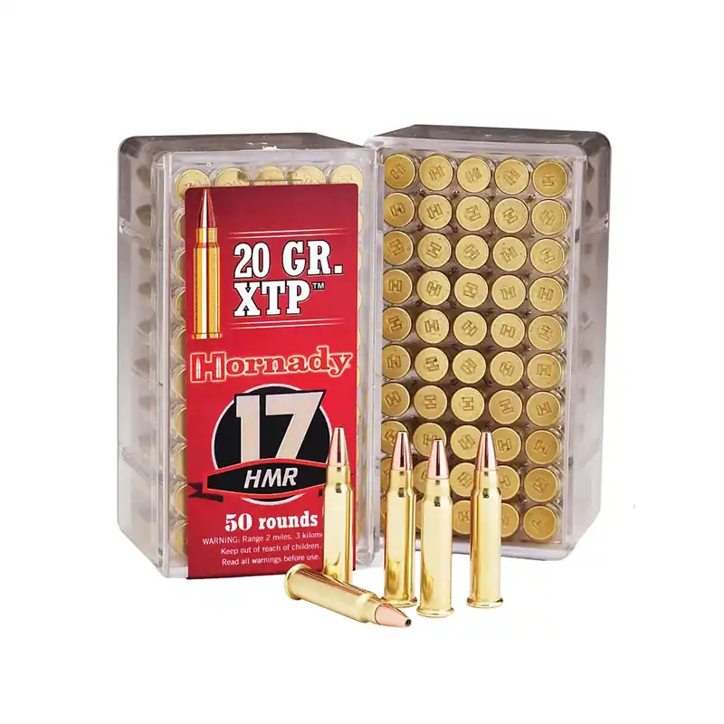Rimfire Varmint Express 17 HMR 20 Grain XTP Ammunition 50 Rounds