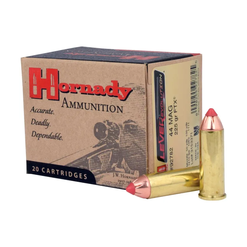 Leverevolution 44 Magnum 225 Grain FTX Ammunition 20 Rounds