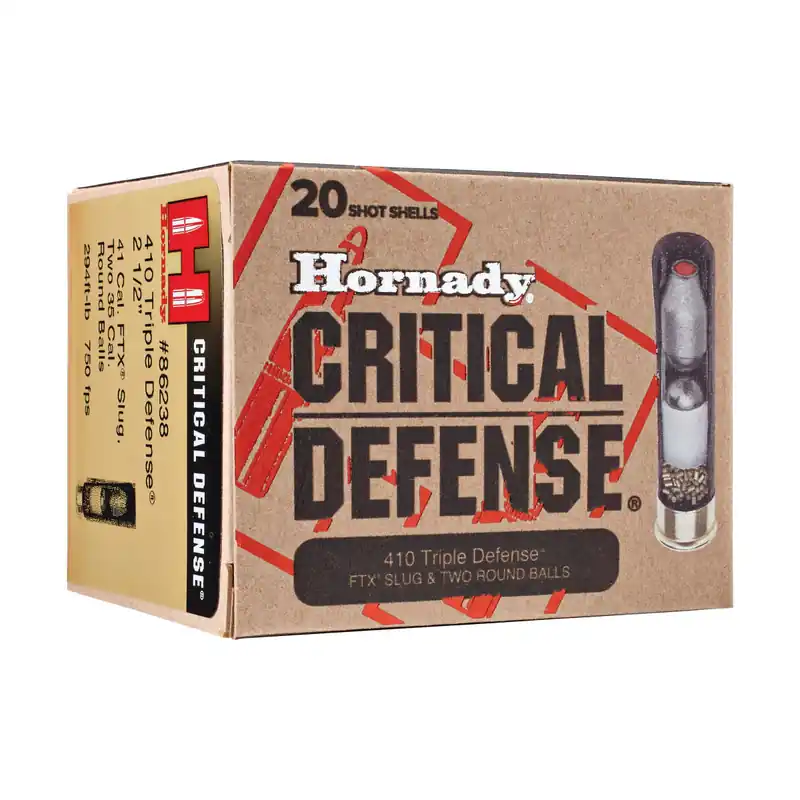Critical Defense 410 Gauge Slug Ammunition 20 Rounds