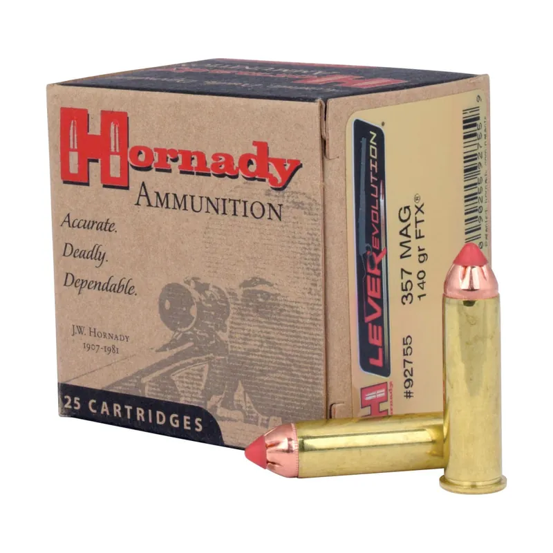 Leverevolution 357 Magnum 140 Grain FTX Ammunition 25 Rounds