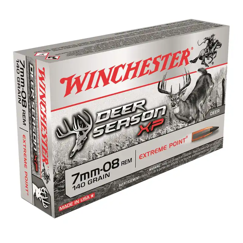 Deer Season XP 7mm-08 140 Grain Extreme Point Ammunition 20 Rounds