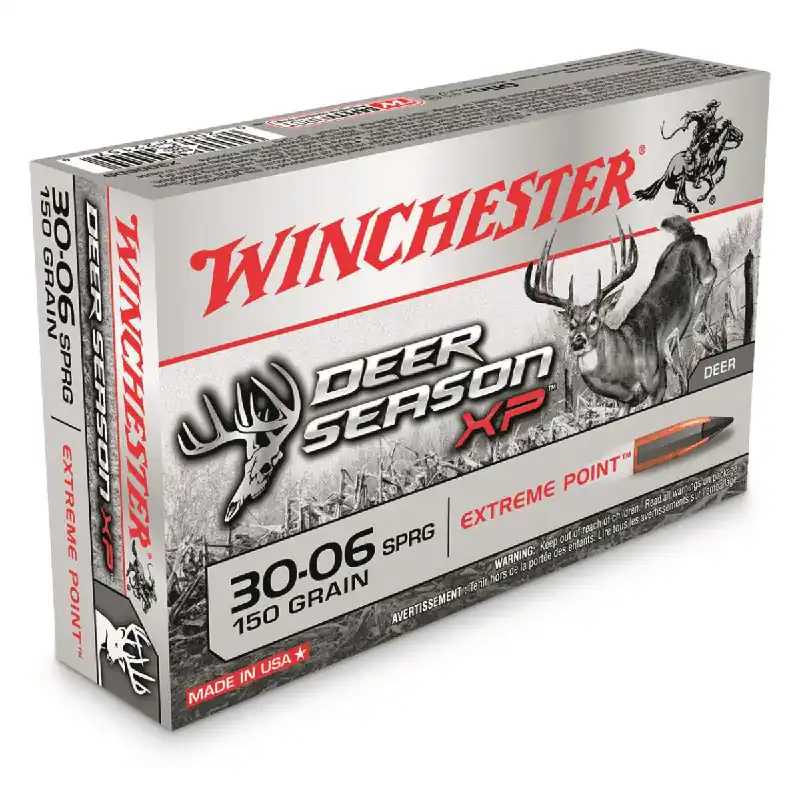 Deer Season XP 30-06 Springfield 150 Grain Extreme Point Ammunition 20 Rounds