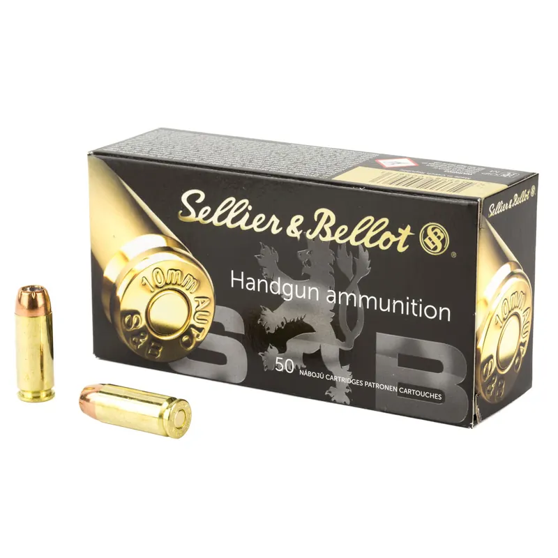10mm 180 Grain JHP Ammunition 50 Rounds