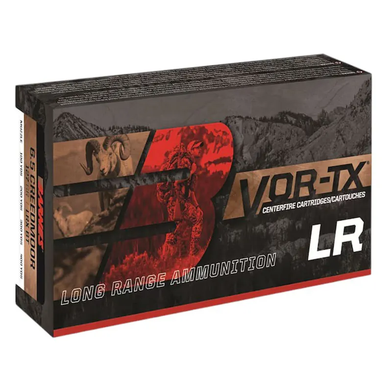 VOR-TX Long Range 7mm PRC 160 Grain LRX Boat Tail Ammunition 20 Rounds