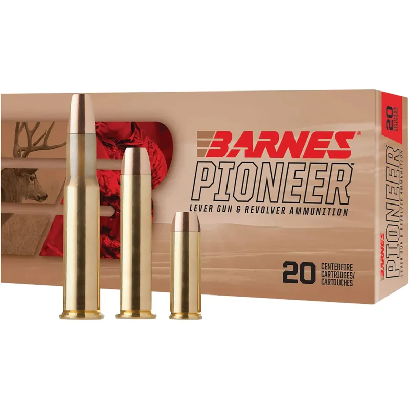 Pioneed Lever And Revolver Original 44 Magnum 300 Grain Ammunition 20 Rounds