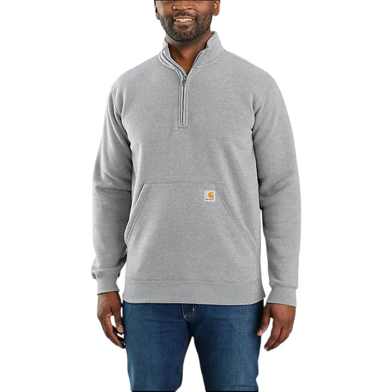 Loose Fit Zip Mockneck - Men‘s