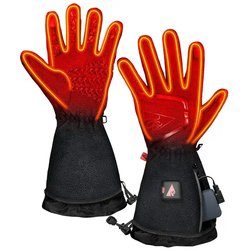5V Slim-Fit Fleece Heated Gloves - Men‘s