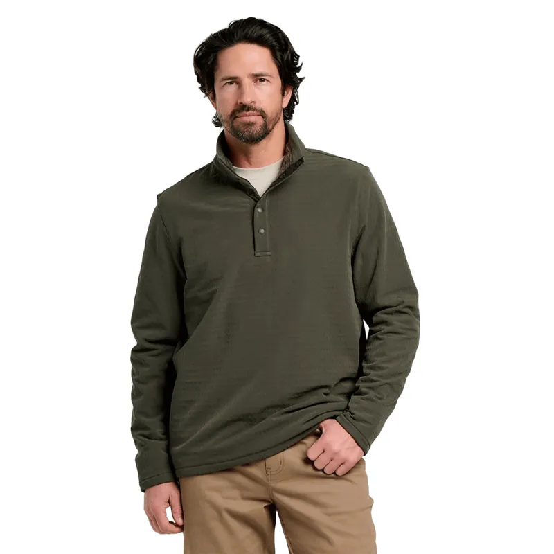 Gridback Fleece Snap Pullover - Men‘s