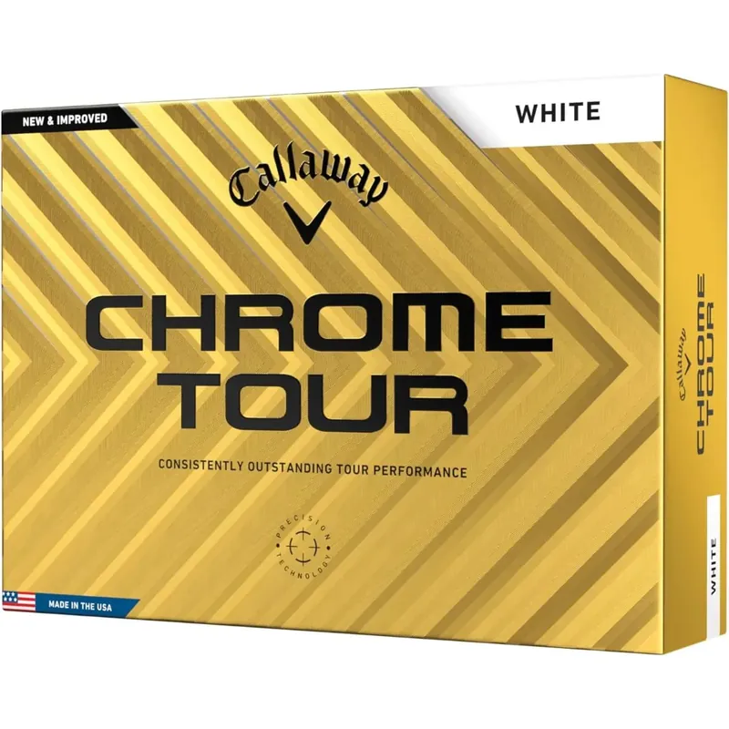 Chrome Tour Golf Ball (12 Pack)