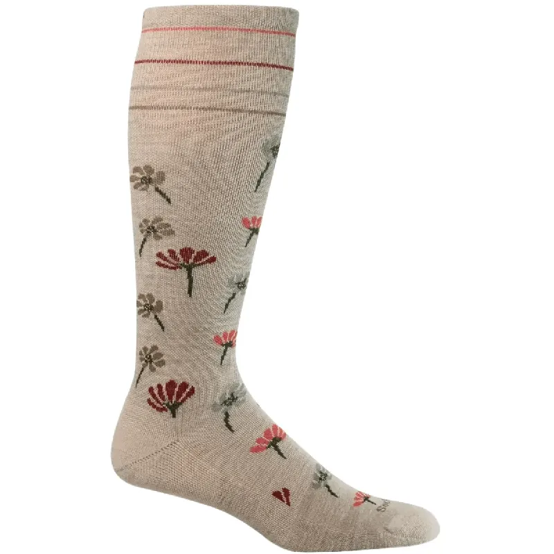 Field Flower Moderate Graduated Compression Sock - Women‘s