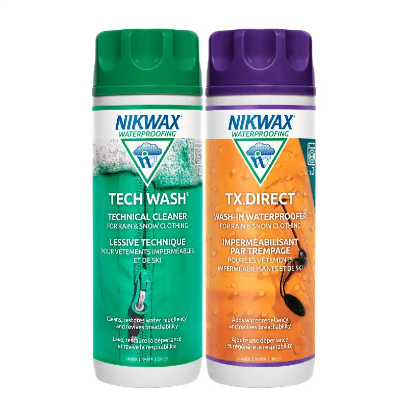 Hard-Shell Outerwear Cleaner And Waterproofing Duo Pack
