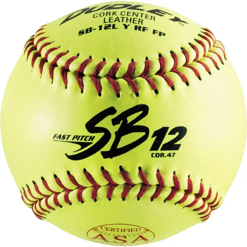 ASA Fastpitch Leather Softball