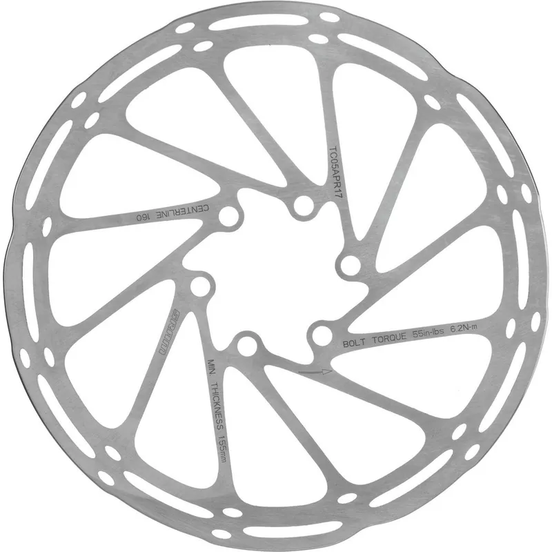 CenterLine 6 Bolt Rounded Rotor