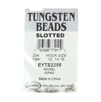 Tungsten Slot Beads
