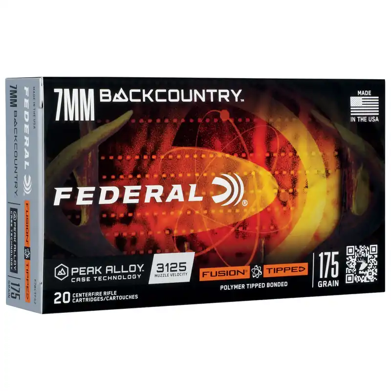 7mm 175 Grain Fusion Tipped Ammunition 20 Rounds