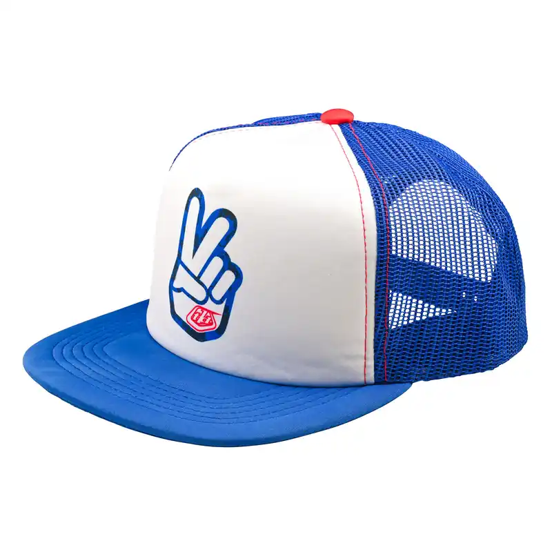 Trucker Snapback Flat Bill Peace Out Hat