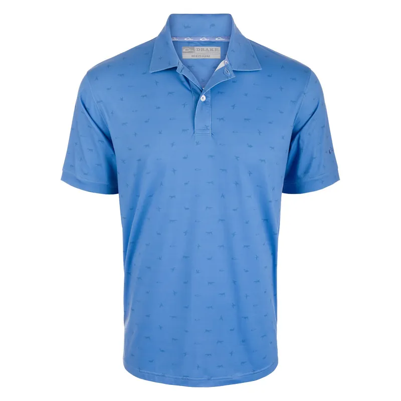Waterfowl Performance Print Polo - Men‘s