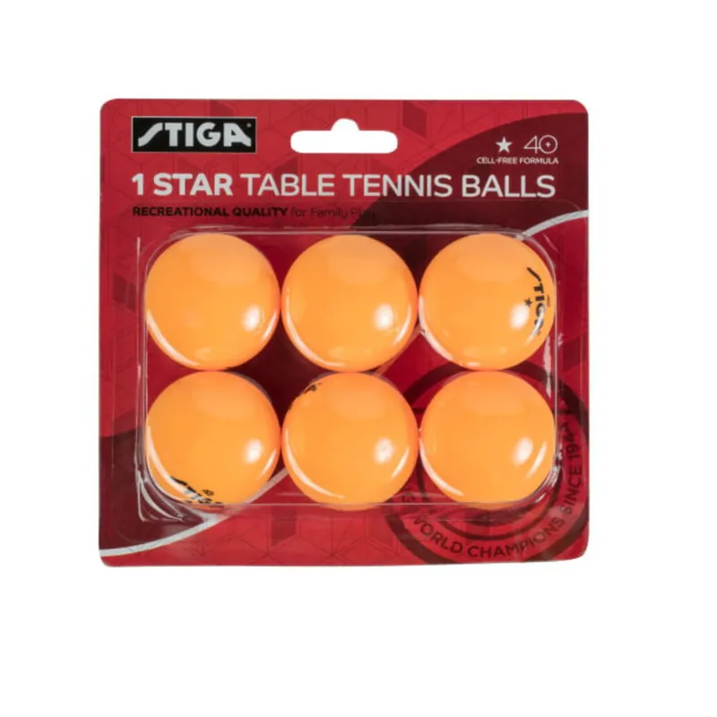1 Star Table Tennis Ball (6 Pack)