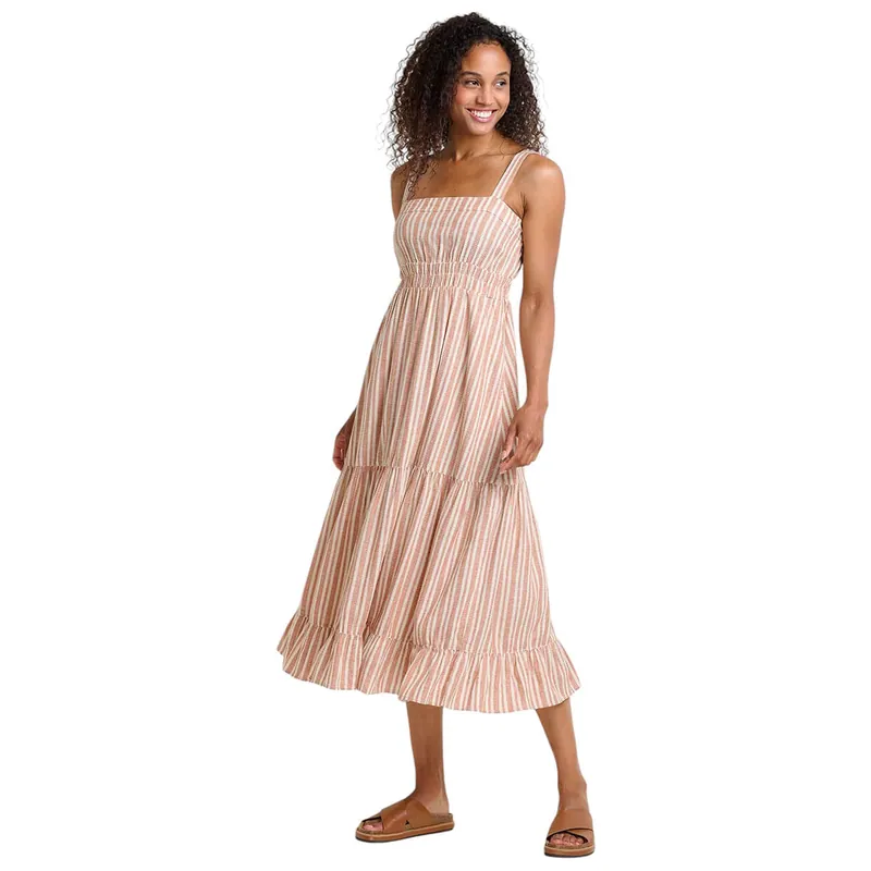Taj Hemp Tiered Midi Dress - Women‘s