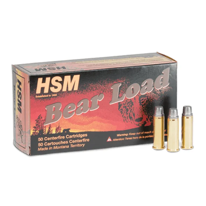 357 Magnum 180 Grain Bear Load Ammunition 50 Rounds