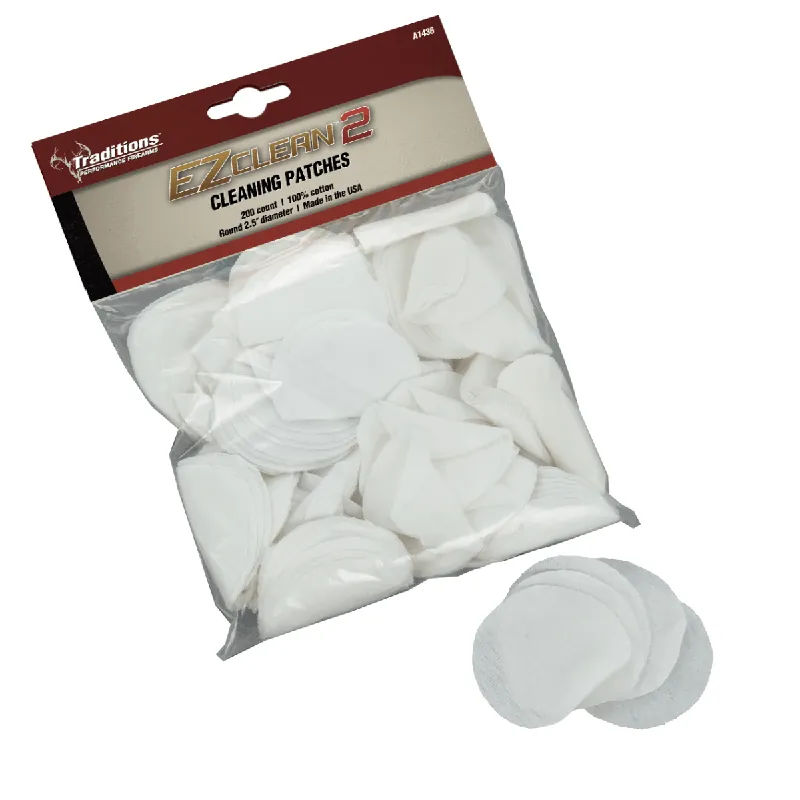 .45-.54 Cal EZ Clean 2 Cleaning Patches (100 Count)