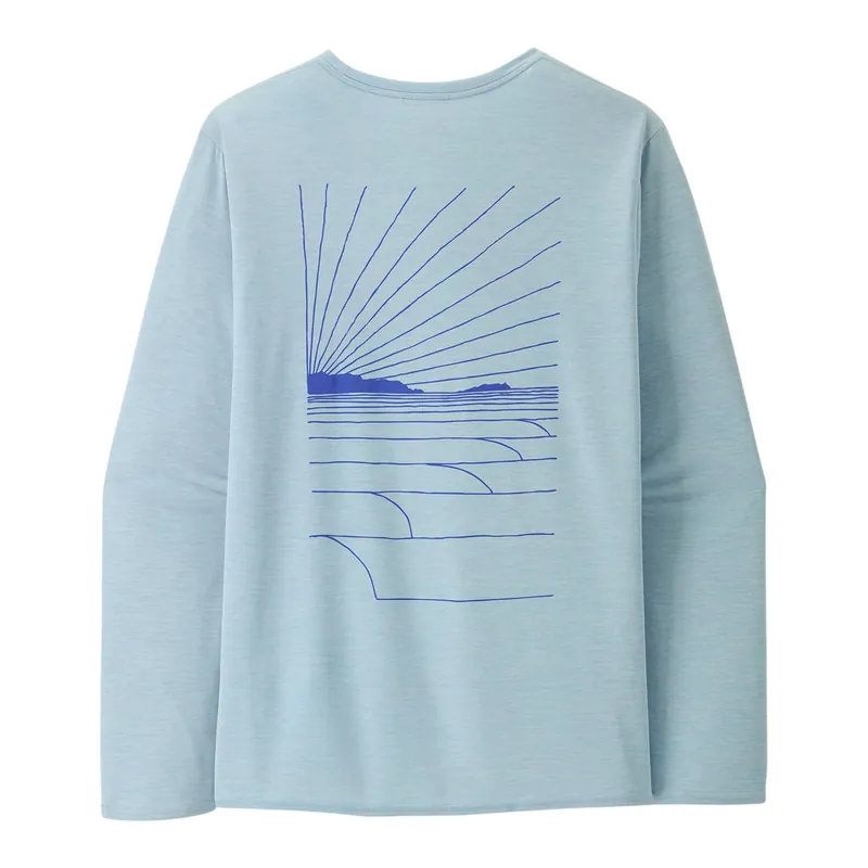 Capilene Cool Daily Graphic Long-Sleeve T-Shirt - Waters - Men‘s