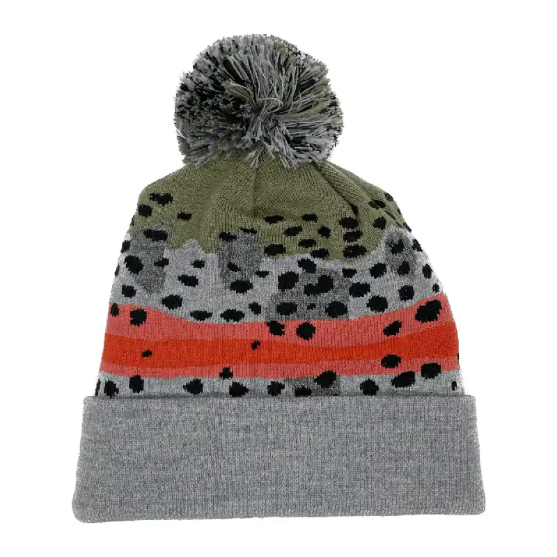 Rainbow Trout Skin 2.0 Knit Beanie