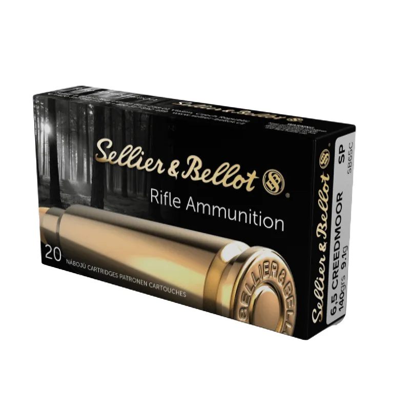 6.5 Creedmoor 140 Grain SP Ammunition 20 Rounds