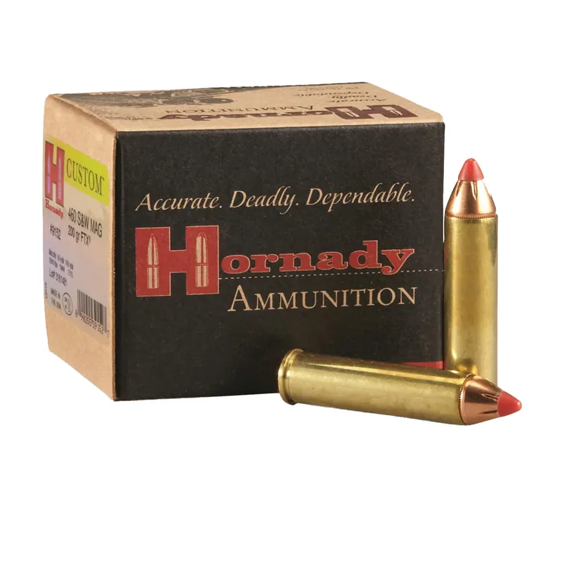 Custom 460 S&W Magnum 200 Grain FTX Ammunition 20 Rounds