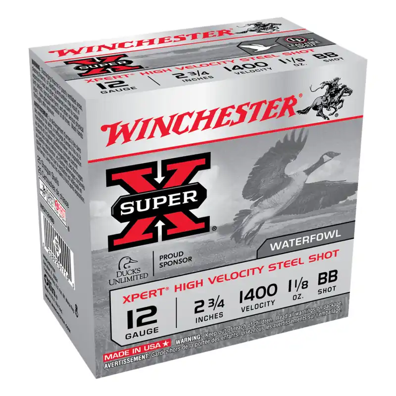 Xpert Steel Waterfowl 12 Gauge BB Shot 2.75" Ammunition 25 Rounds